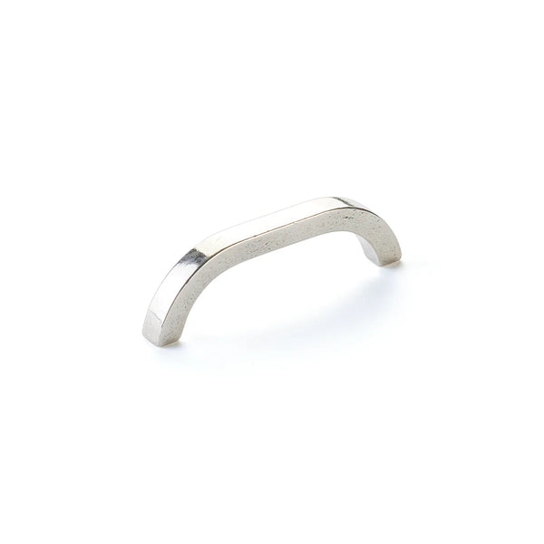 Turno Pull, Polished White Bronze, 4'' cc 211020-PWB