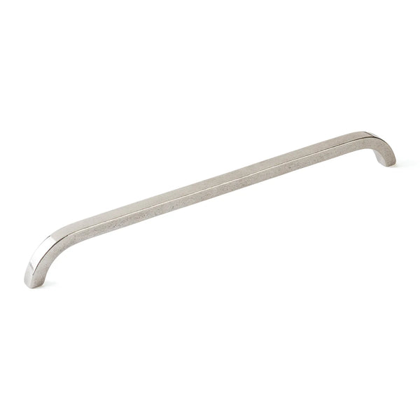 Turno Pull, Polished White Bronze, 12'' cc 211025-PWB