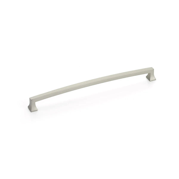 Menlo Park Pull, Arched, Satin Nickel, 10'' cc 528-15