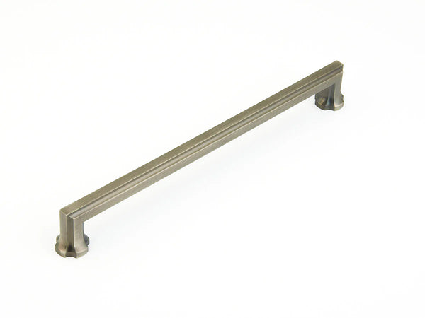Empire Concealed Surface, Appliance Pull, Antique Nickel, 12'' cc CS880-AN