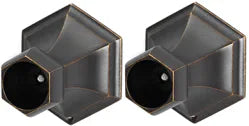 Nicole Bath Shower Rod Brackets Only A7746
