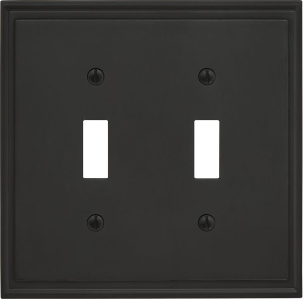 Mulholland 2 Toggle Wall Plate BP36515