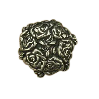 Sm. Roses & Lace Knob 2239