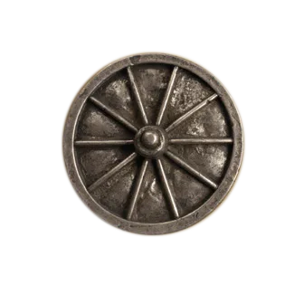 Wagon Wheel-Med Knob 375