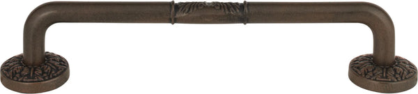 Hammered Medallion Pull 5'' cc Rust 277-R