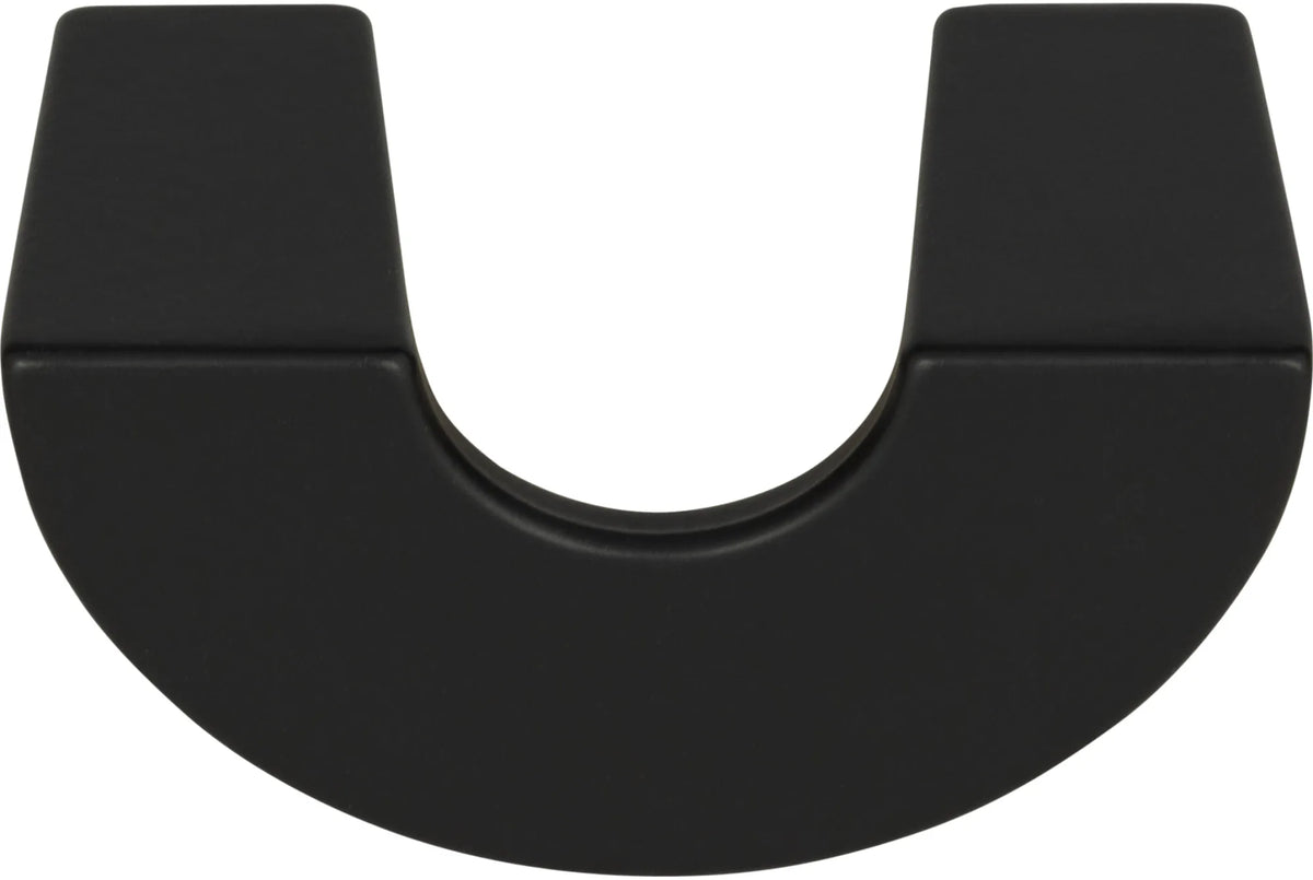 Roundabout Knob 1 1/4'' cc Matte Black 353-BL