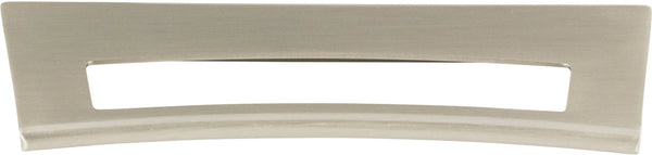 Edge Pulls Mid Century Tab Pull 5 1/16'' cc Brushed Nickel 363-BRN