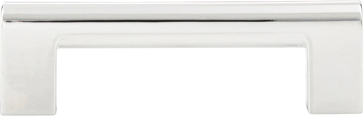 Round Rail Pull 3 3/4'' cc Polished Chrome 438-CH