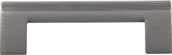 Round Rail Pull 3 3/4'' cc Slate 438-SL