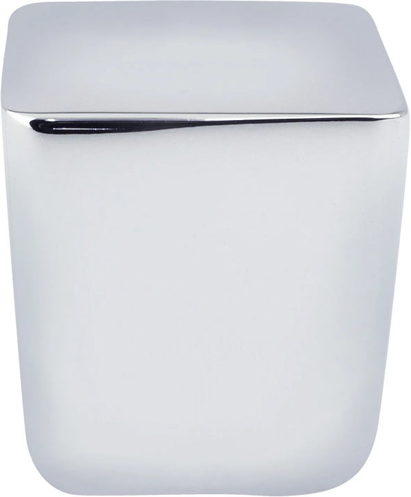 Mini Polished Chrome Large Square Knob 1331-1026-C