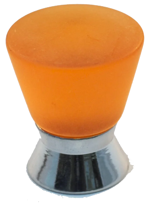 Athens Amber Polyester with Solid Brass Knobs 102-CM011-PB