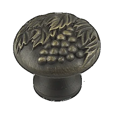 Solid Brass Knob, 1-3/8-Inch Diameter, 19427