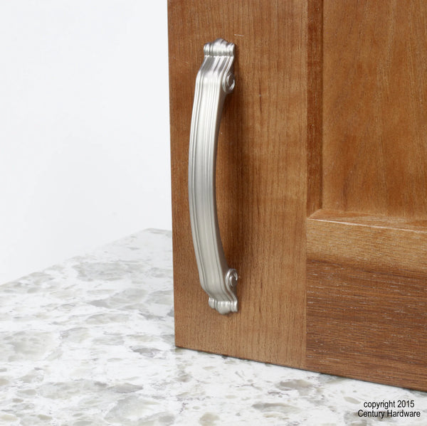 Volute 3-1/2'' Pull Dull Satin Nickel 24955-DSN
