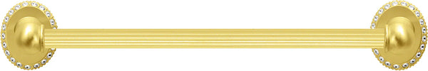 Caché 16'' cc towel bar 5/8'' reeded center 1706R-8C
