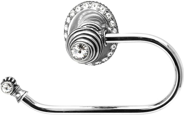 Caché ll large swing tissue smooth ring left with 42 rivoli Swarovski Clear Crystals 1852-9C