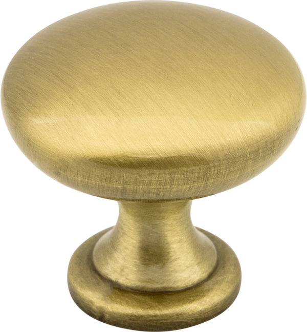 Madison 1-3/16'' Diameter Mushroom Knob 3910-SB