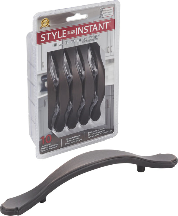 Retail Pack Hardware 3'' cc Bar Pull 3108DBAC-R