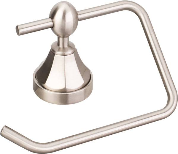 Newbury Satin Nickel Euro Paper Holder - Retail Packaged BHE3-01SN-R