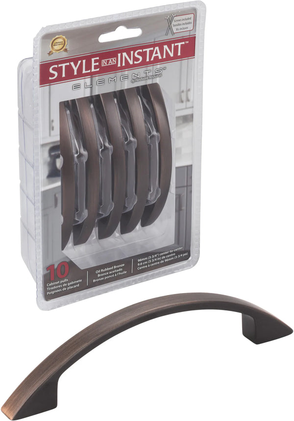 Retail Pack Hardware 96 mm cc Arch Pull 8004-DBAC-R