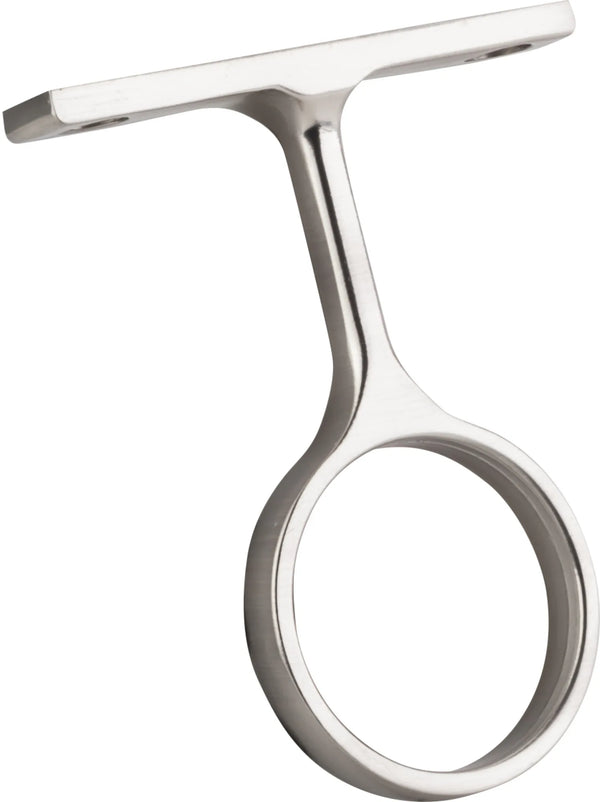 Closet Rod Brackets Satin Nickel Center Support Bracket for 1-5/16'' Round Closet Rods M7370-SN