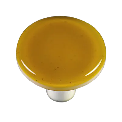 Chartreuse Round Knob