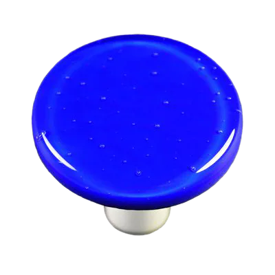 Deep Cobalt Blue Round Knob