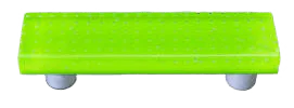 Bubbles Spring Green Rectangle Pull