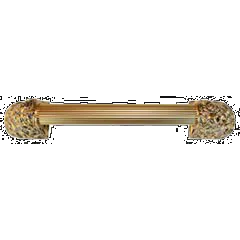 Acanthus Appliance Pull Bar, 14 Inch Drill Center, 24K Satin Gold