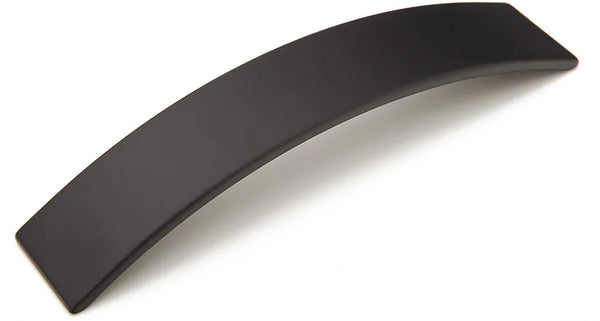 Armadio Pull, Arched, Matte Black, 128 mm cc 363-MB