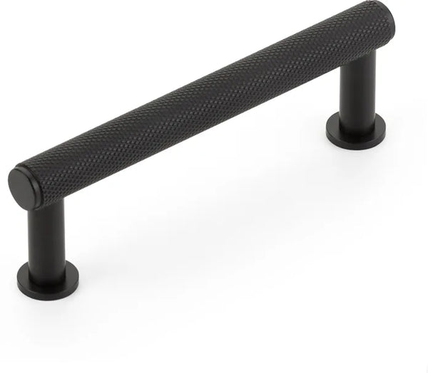 Pub House Pull, Knurled, Matte Black, 3-1/2'' cc 5003-MB