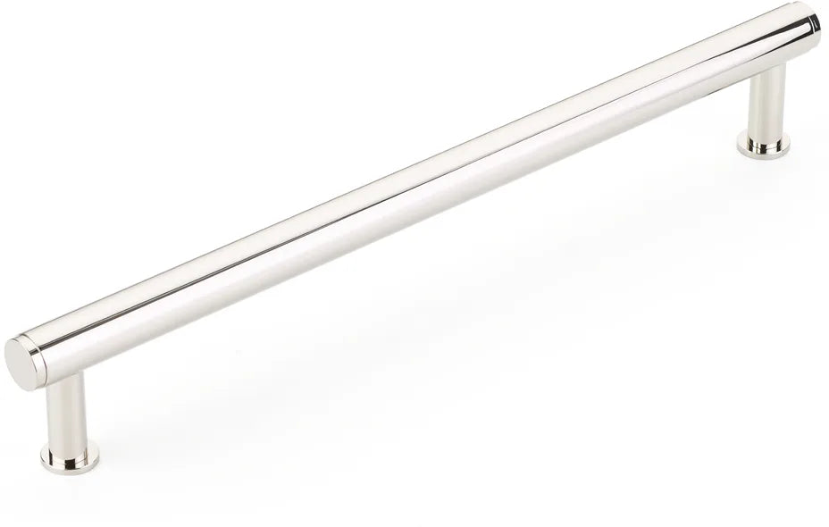 Pub House Appliance Pull, Polished Nickel, 12'' cc 5112A-PN