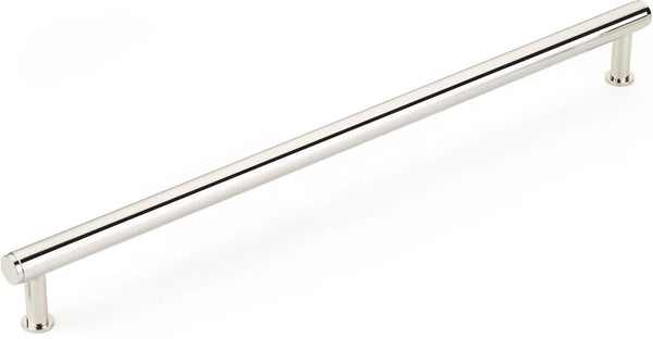 Pub House Appliance Pull, Polished Nickel, 18'' cc 5118A-PN