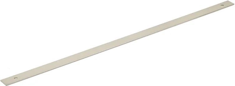 Pub House Backplate for Appliance Pull, Brushed Nickel, 18'' cc 5118AB-BN