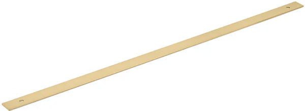 Pub House Backplate for Appliance Pull, Signature Satin Brass, 18'' cc 5118AB-SSB