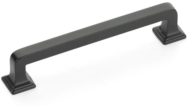 Menlo Park Pull, Matte Black, 5'' cc 523-MB