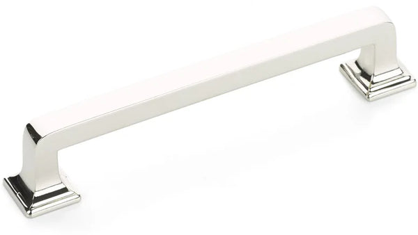 Menlo Park Pull, Polished Nickel, 5'' cc 523-PN