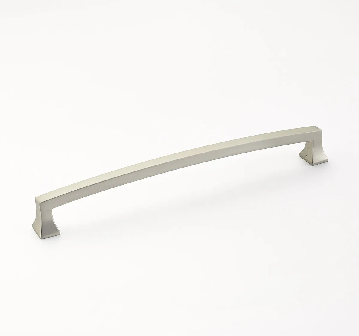 Menlo Park Pull, Arched, Satin Nickel, 8'' cc 540-15