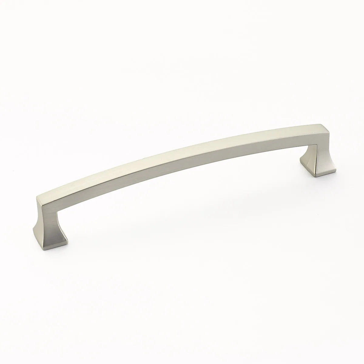 Menlo Park Pull, Arched, Satin Nickel, 6'' cc 541-15