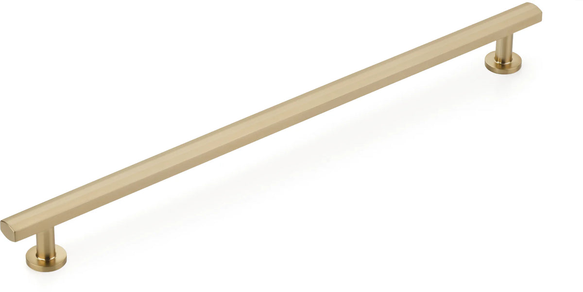 Heathrow Pull, Signature Satin Brass, 12'' cc 563-SSB