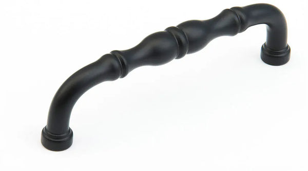 Colonial Pull, Flat Black, 4'' cc 747-FB