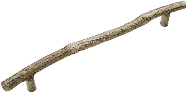 Mountain Appliance Pull, Twig, Italian Nickel, 12'' cc 785-IN