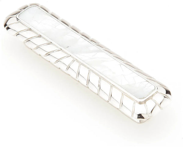 Mother of Pearl Pull, Polished Nickel, 3'' cc 852-MOP/PN