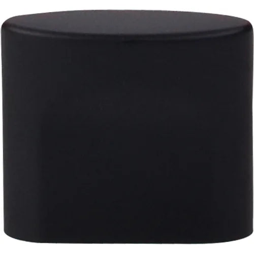 Sanctuary Oval Slot Knob Small 3/4'' cc TK73BLK Flat Black