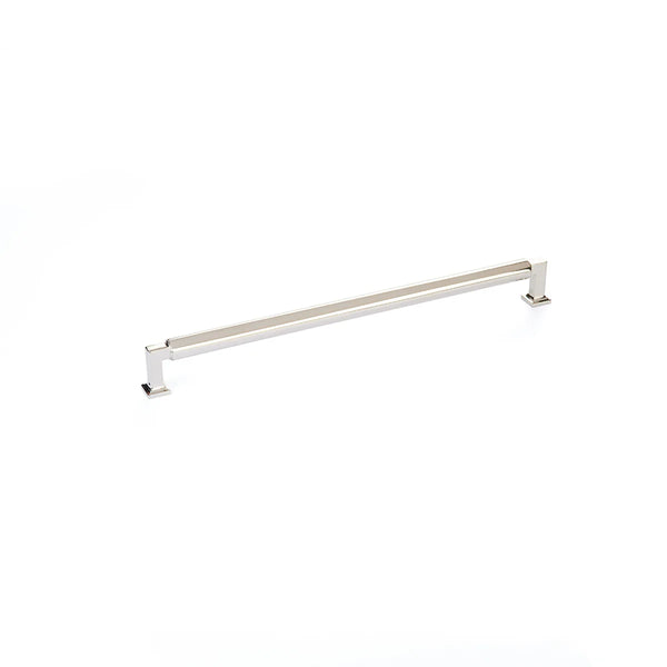 Haniburton Pull, Polished Nickel, 12'' cc 481-PN