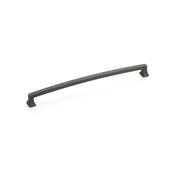Menlo Park Pull, Arched, Ancient Bronze, 10'' cc 528-ABZ