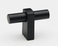 Vita Bella T Knob Smooth Bar A2801-MB