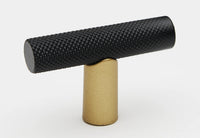 Vita Bella T Knob Knurled Bar A2902-CHP