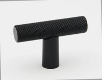 Vita Bella T Knob Knurled Bar A2902-MB