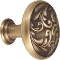 Ornate 1 1/4'' Knob A3651-14-AEM