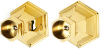 Nicole Bath Shower Rod Brackets Only A7746-PB